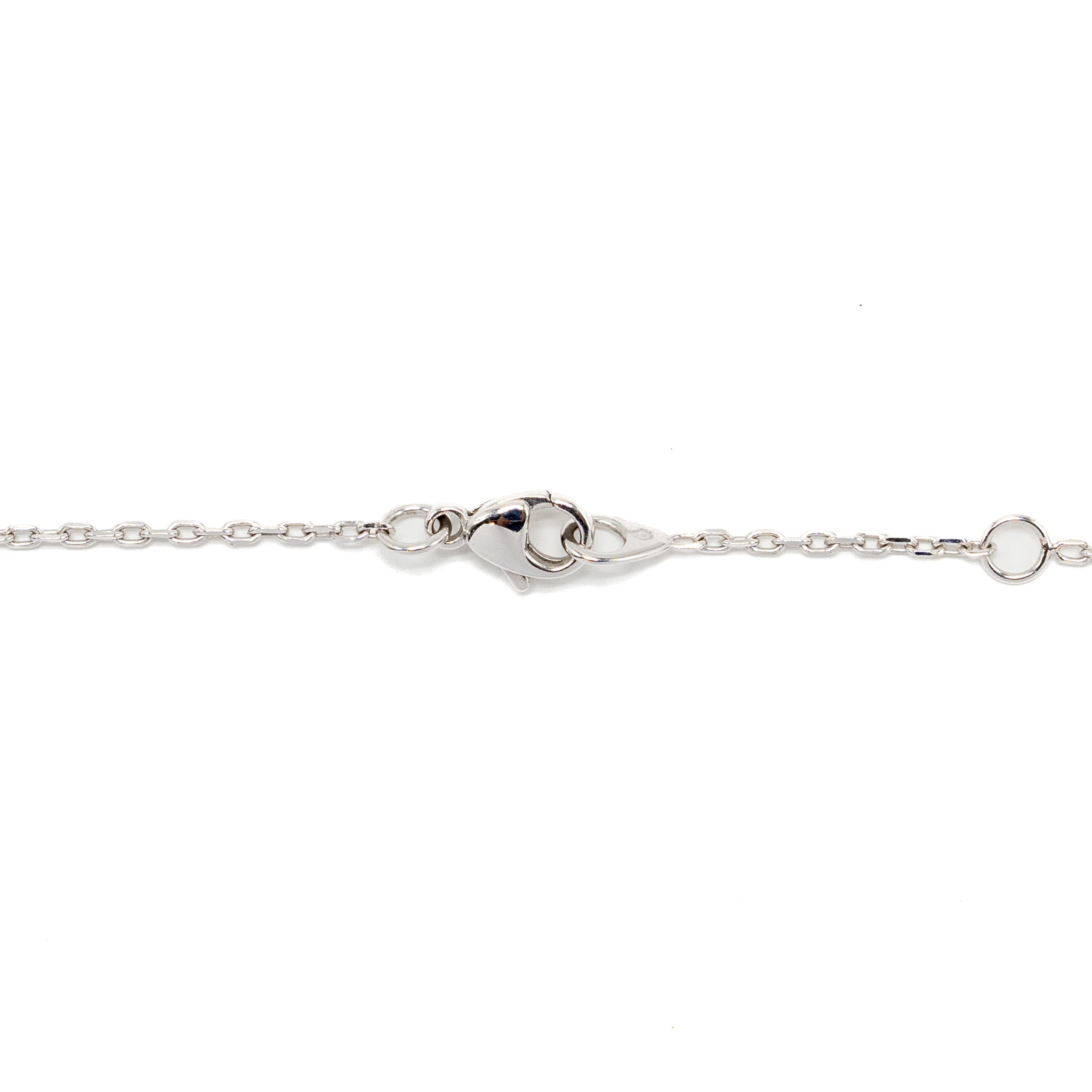 CHAUMET JEUX DE LINES PENDANT 18K WHITE GOLD / DIAMONDS