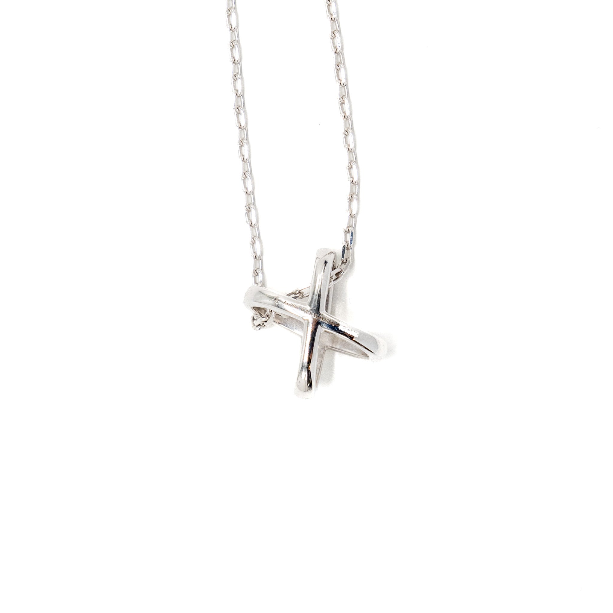 CHAUMET JEUX DE LINES PENDANT 18K WHITE GOLD / DIAMONDS