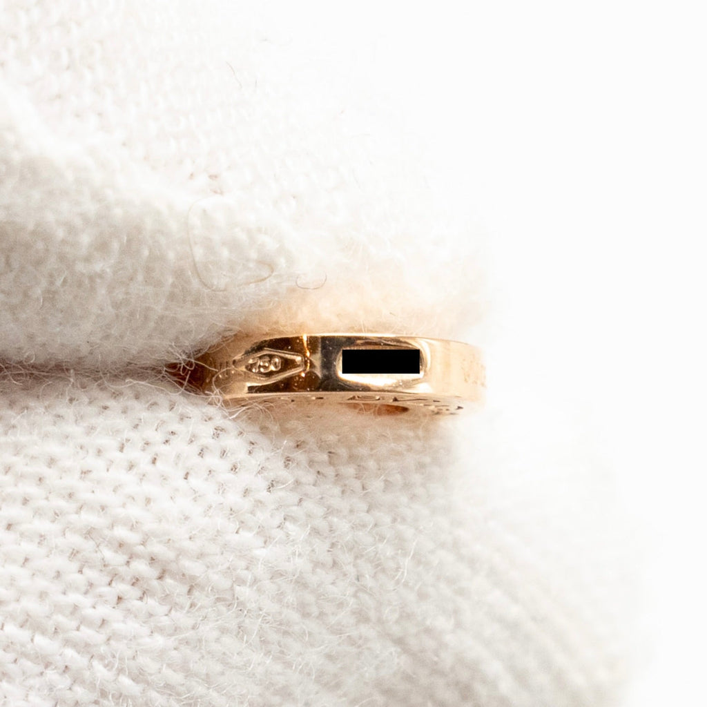BVLGARI SERPENTI VIPER NECKLACE ROSE GOLD/ONYX/DIAMONDS