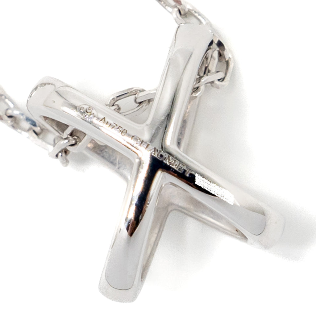 CHAUMET JEUX DE LINES PENDANT 18K WHITE GOLD / DIAMONDS