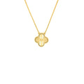 VAN CLEEF AND ARPELS VINTAGE ALHAMBRA PENDANT 18K YELLOW GOLD