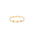 CARTIER LOVE BRACELET ROSE GOLD, SAPPHIRES, GARNETS, AMETHYSTS