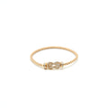 FRED MEDIUM CHANCE INFINIE BRACELET 18K YELLOW GOLD WITH STEEL CABLE BRACELET IN YELLOW GOLD