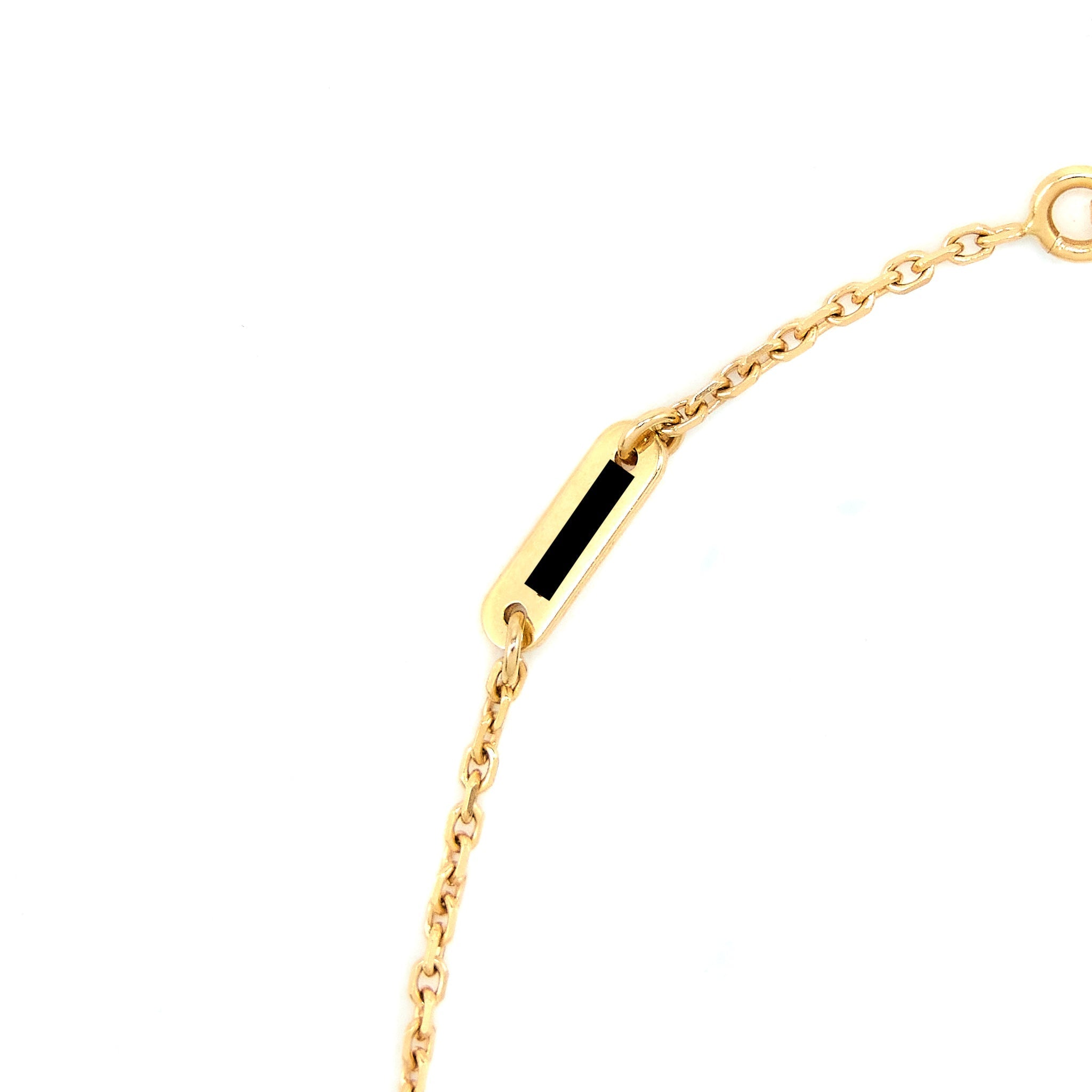 VAN CLEEF & ARPELS SWEET ALHAMBRA PENDANT ROSE GOLD, CARNELIAN
