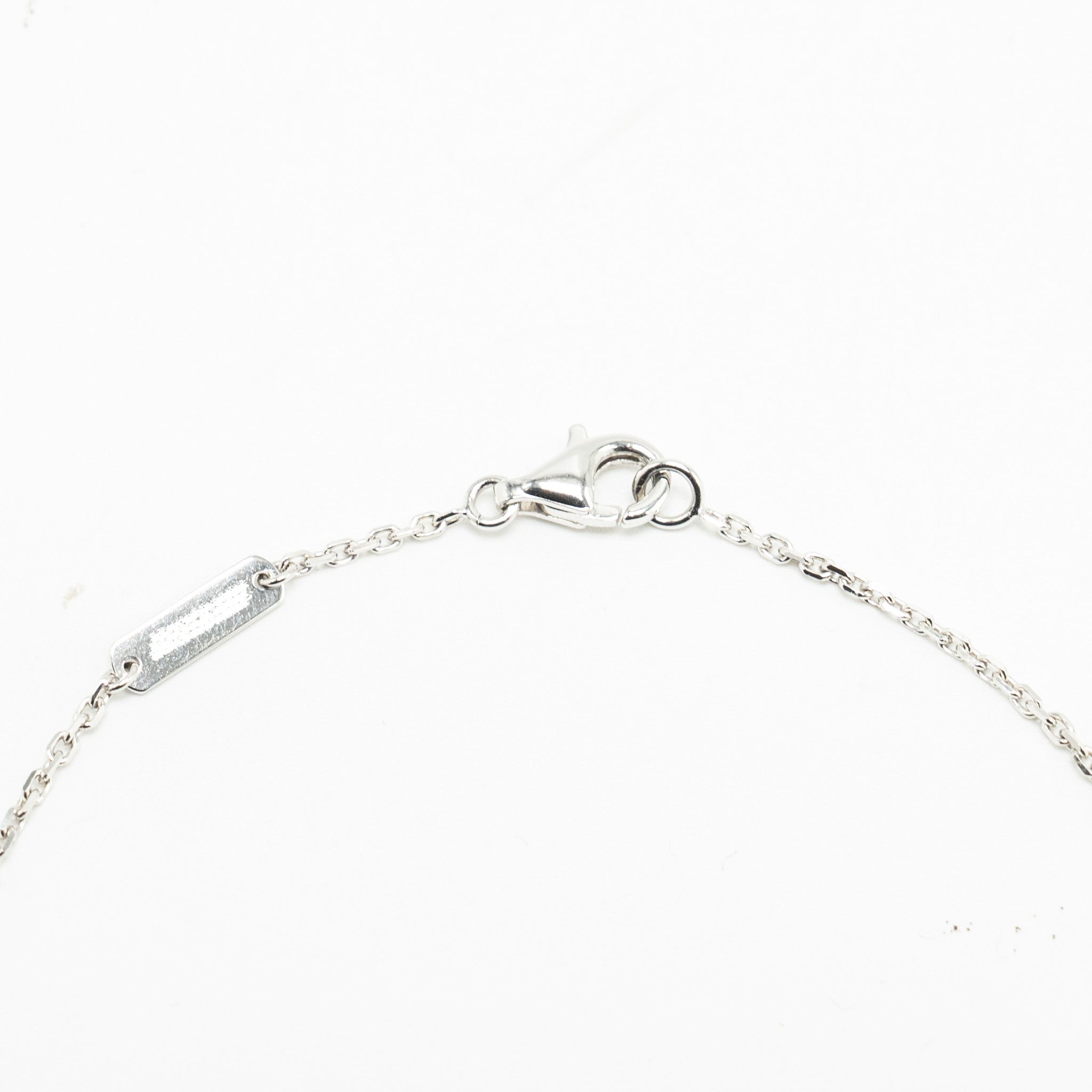 VAN CLEEF & ARPELS VINTAGE ALHAMBRA PENDANT TURQUOISE / 18K WHITE GOLD