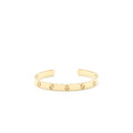 CARTIER LOVE CUFF BANGLE BRACELET IN YELLOW GOLD