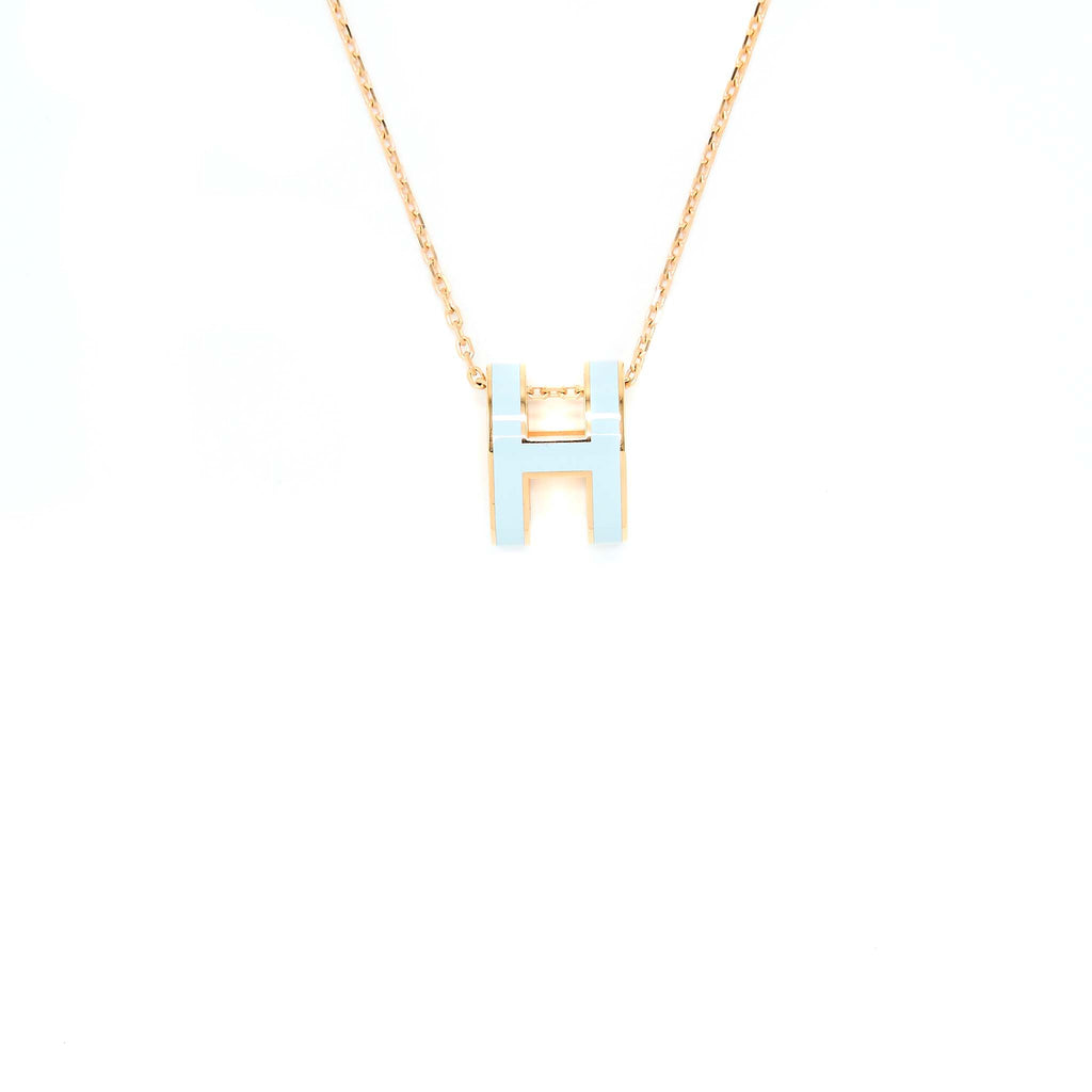 HERMES POP H PENDANT BLUE ZEPHYR RGHW