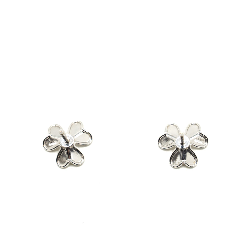 VAN CLEEF AND ARPELS FRIVOLE EARRINGS WHITE GOLD/DIAMONDS