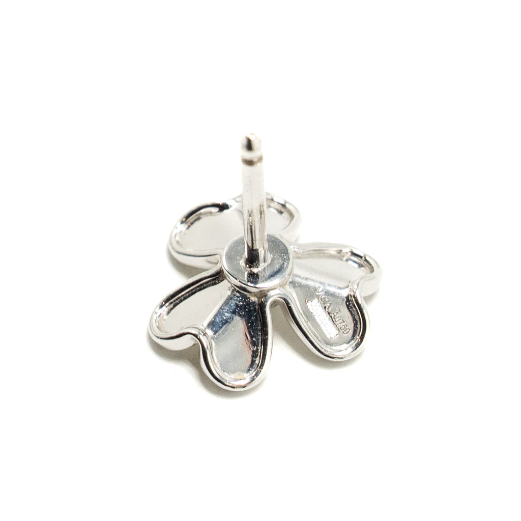 VAN CLEEF AND ARPELS FRIVOLE EARRINGS WHITE GOLD/DIAMONDS
