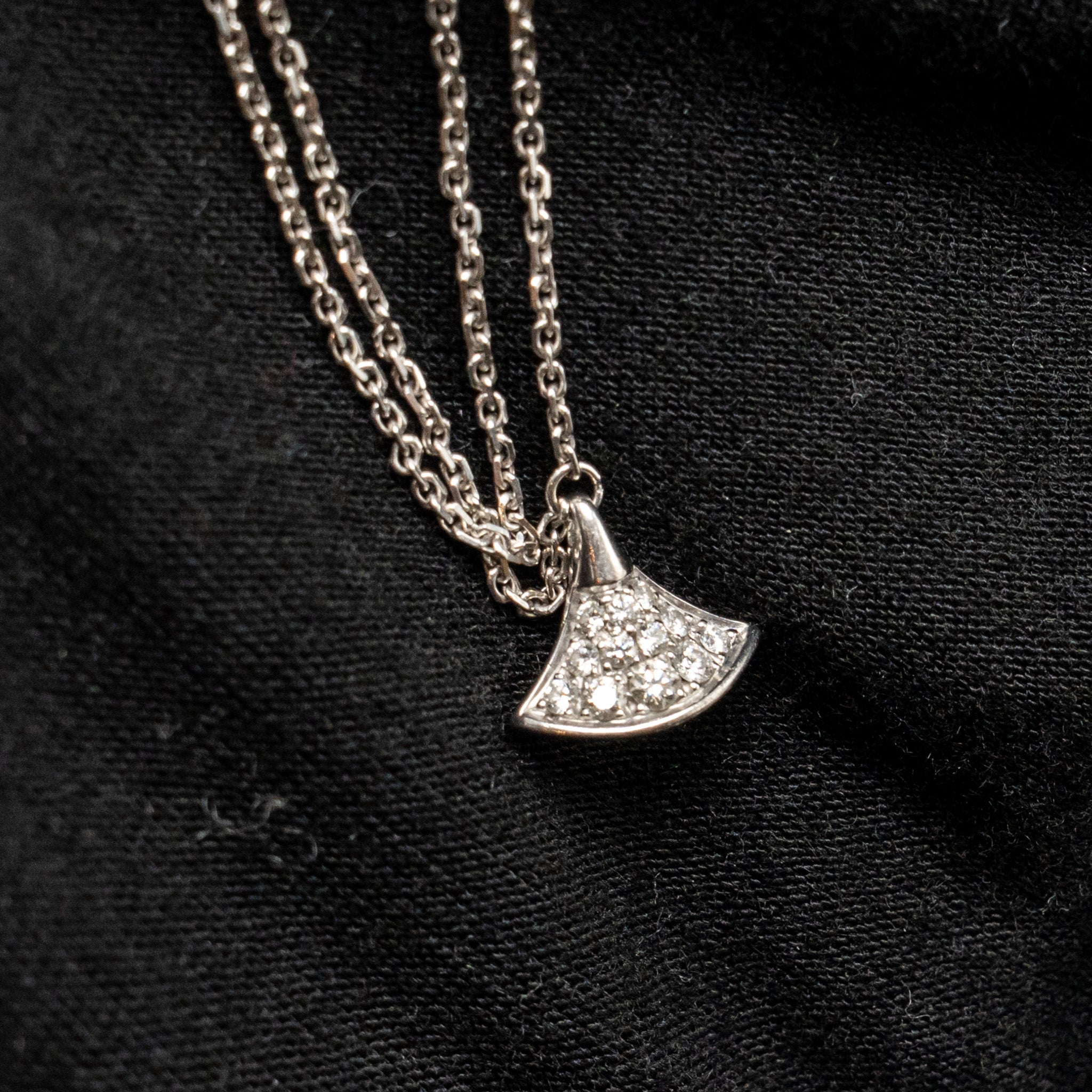 BVLGARI DIVA’S DREAM BRACELET WHITE GOLD PAVED DIAMONDS