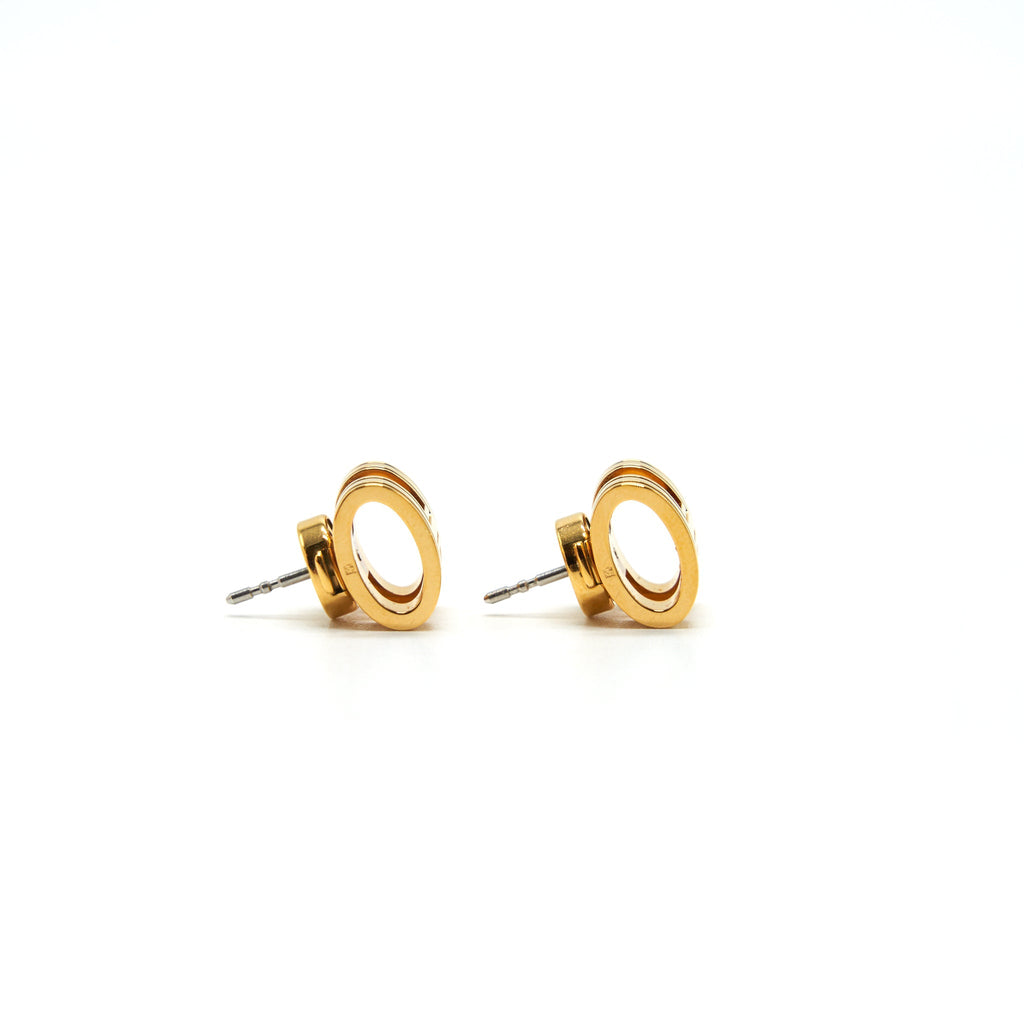 HERMES MINI POP H EARRINGS GHW