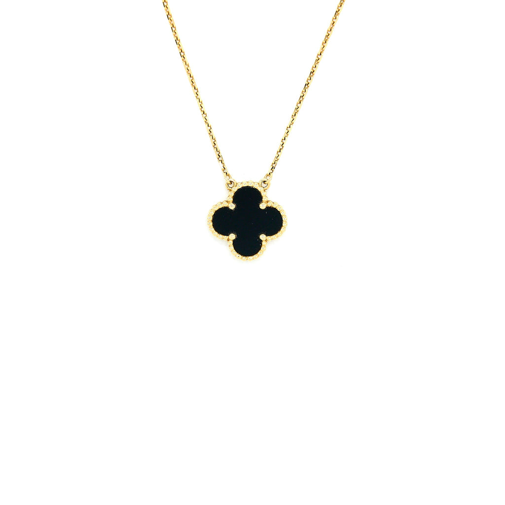 VAN CLEEF & ARPELS SWEET ALHAMBRA PENDANT YELLOW GOLD