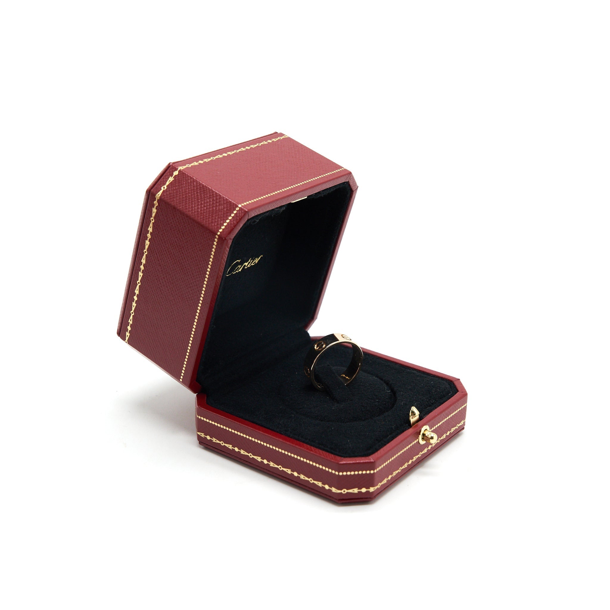 CARTIER LOVE RING ROSE GOLD MEN'S