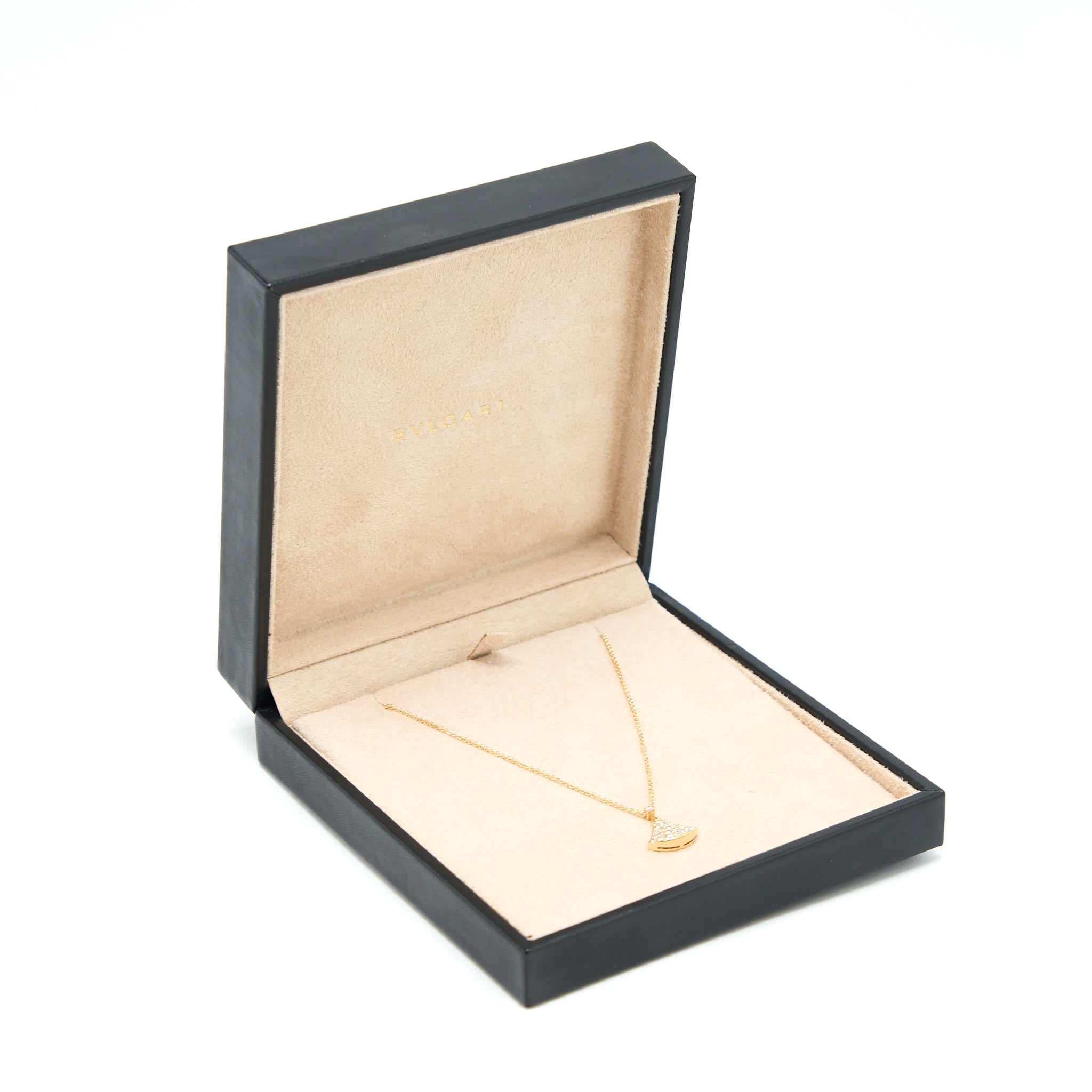 BVLGARI DIVAS’ DREAM NECKLACE YELLOW GOLD DIAMONDS