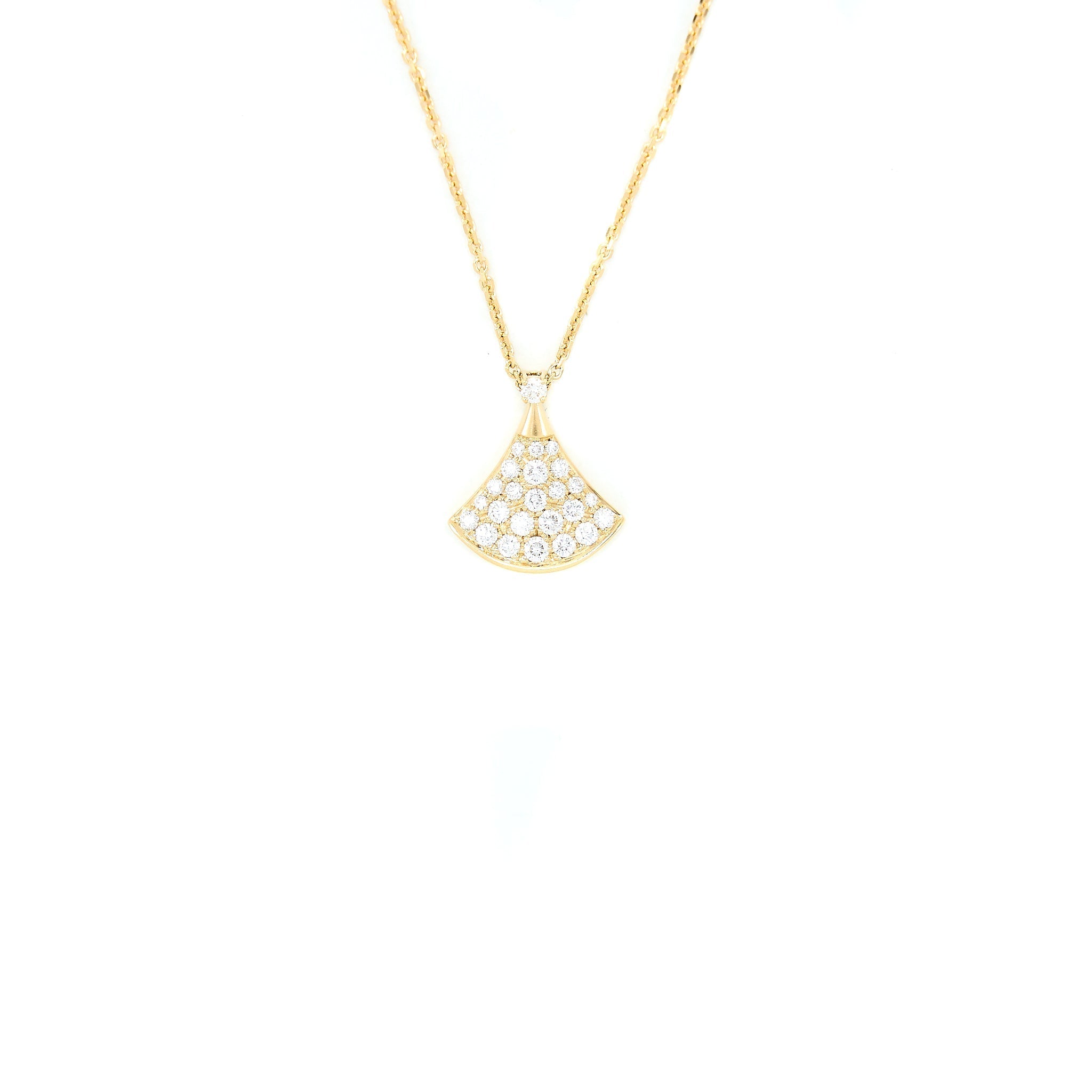 BVLGARI DIVAS’ DREAM NECKLACE YELLOW GOLD DIAMONDS