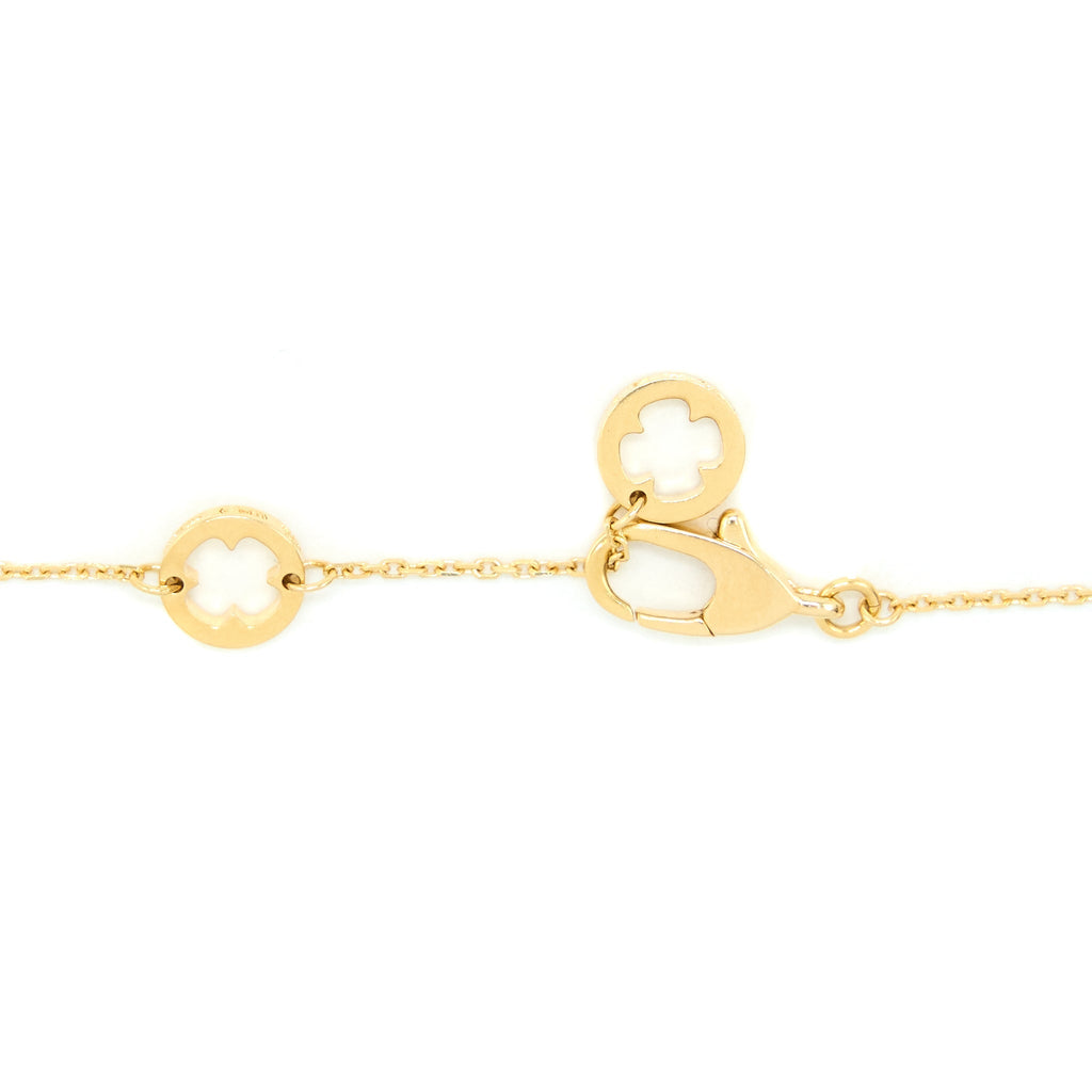 BVLGARI FOREVER NECKLACE YELLOW GOLD WITH ONE DIAMOND