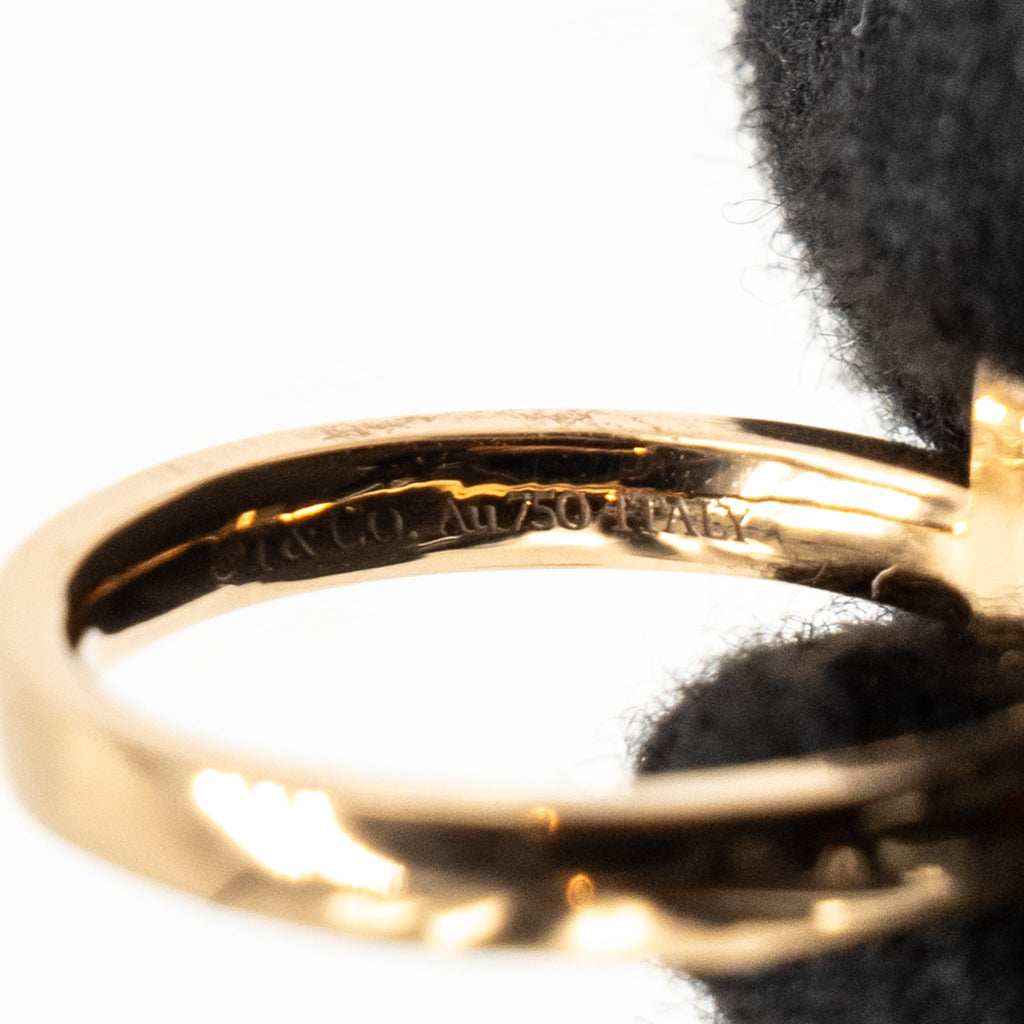 TIFFANY T1 RING ROSE GOLD DIAMONDS