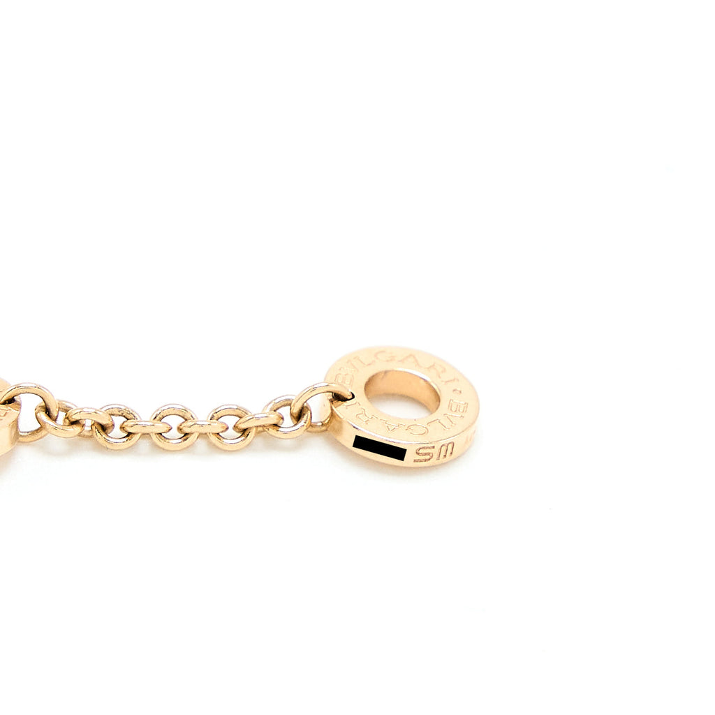 BVLGARI B.ZERO 1 BRACELET ROSE GOLD DIAMONDS
