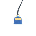 HERMES MONPETITKELLY PENDANT LIZARD BLUE SAPHIR GHW