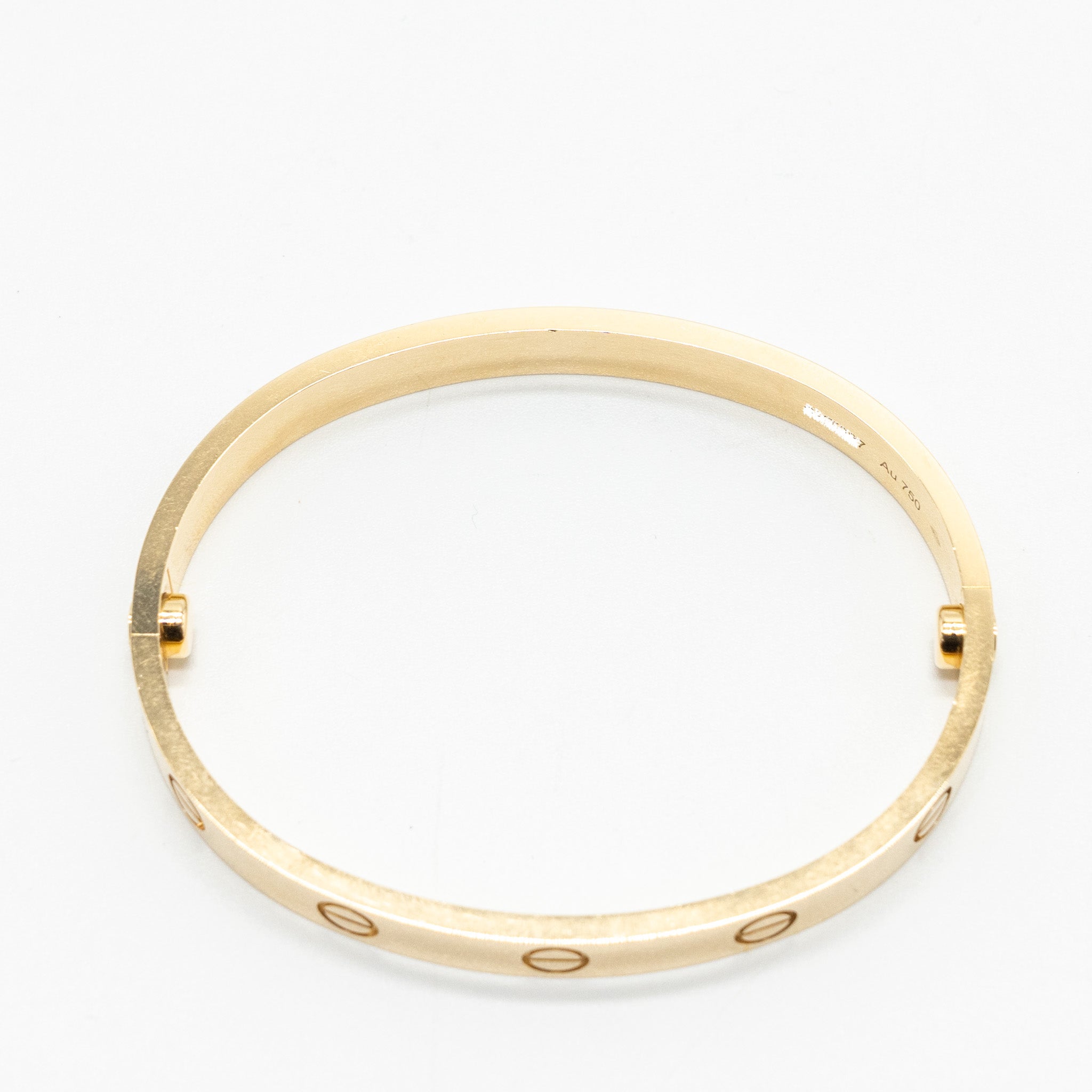 CARTIER LOVE BRACELET YELLOW GOLD