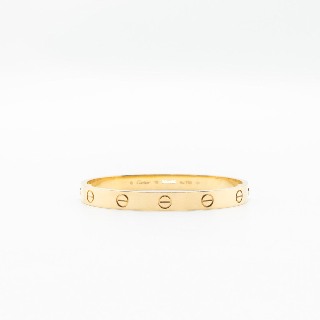 CARTIER LOVE BRACELET YELLOW GOLD