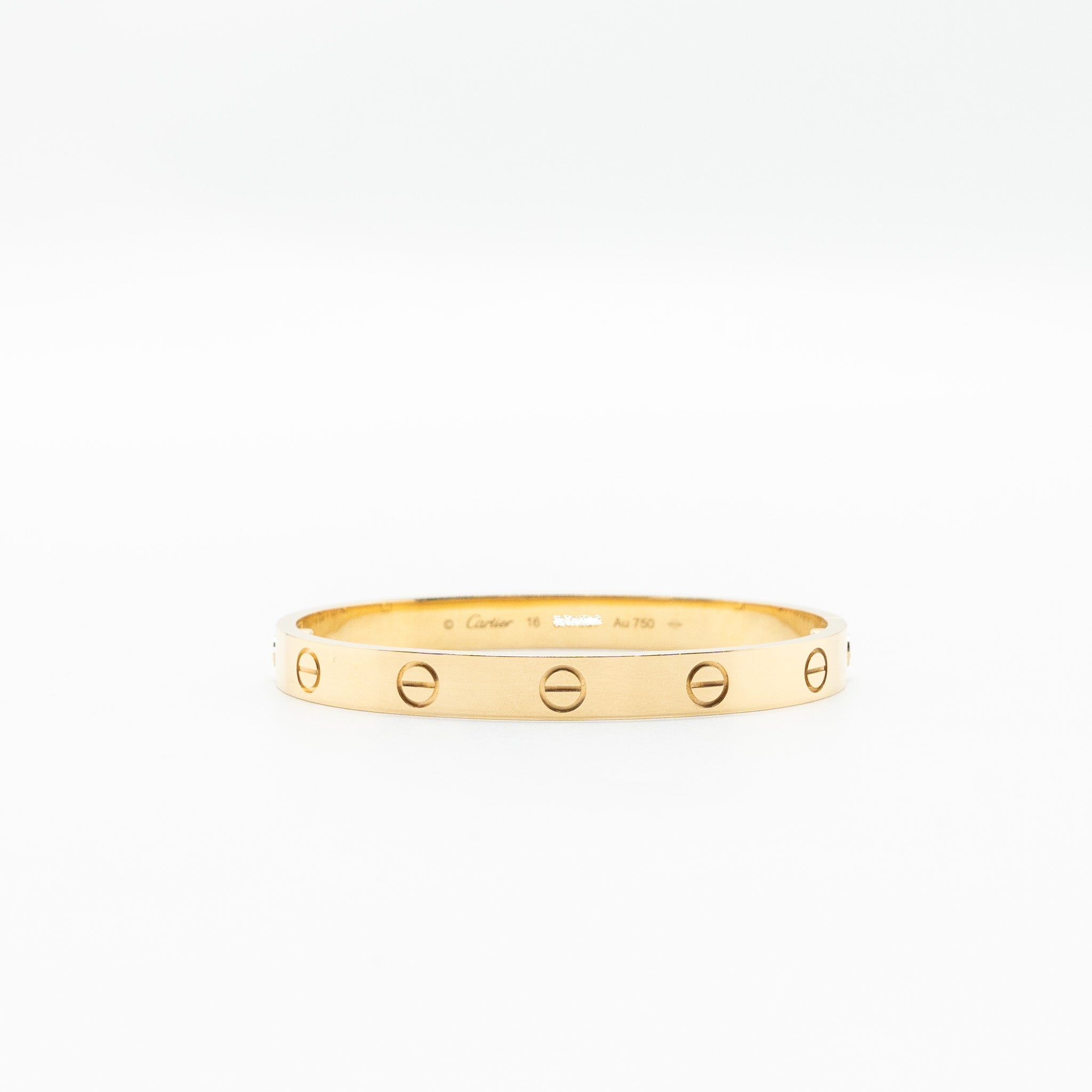 CARTIER LOVE BRACELET YELLOW GOLD