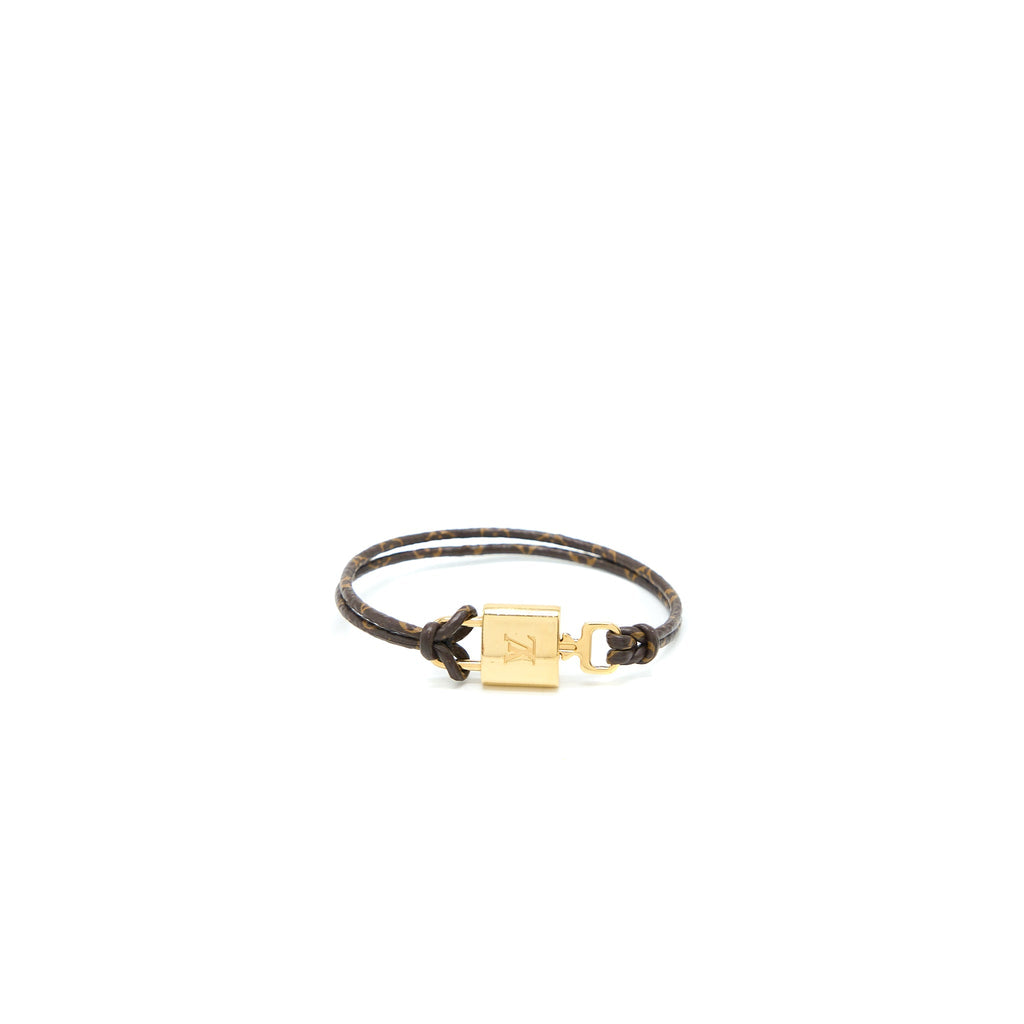 LOUIS VUITTON LV PADLOCK BRACELET GHW