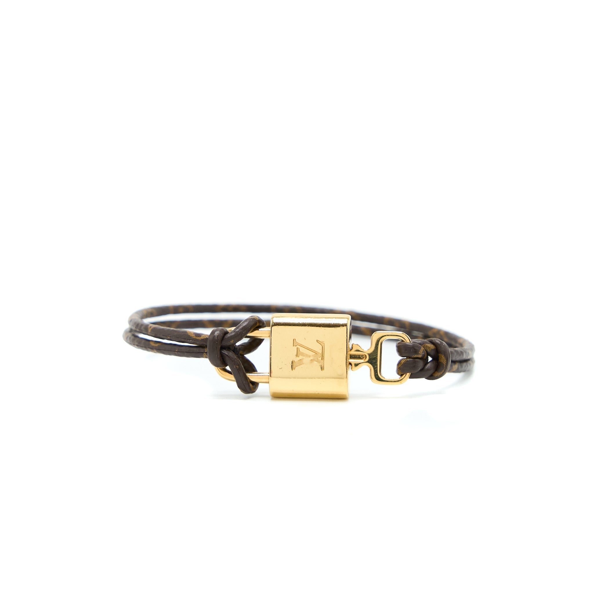 LOUIS VUITTON LV PADLOCK BRACELET GHW