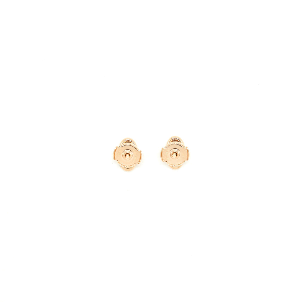 HERMES CHAINE D'ANCRE EARINGS ROSE GOLD