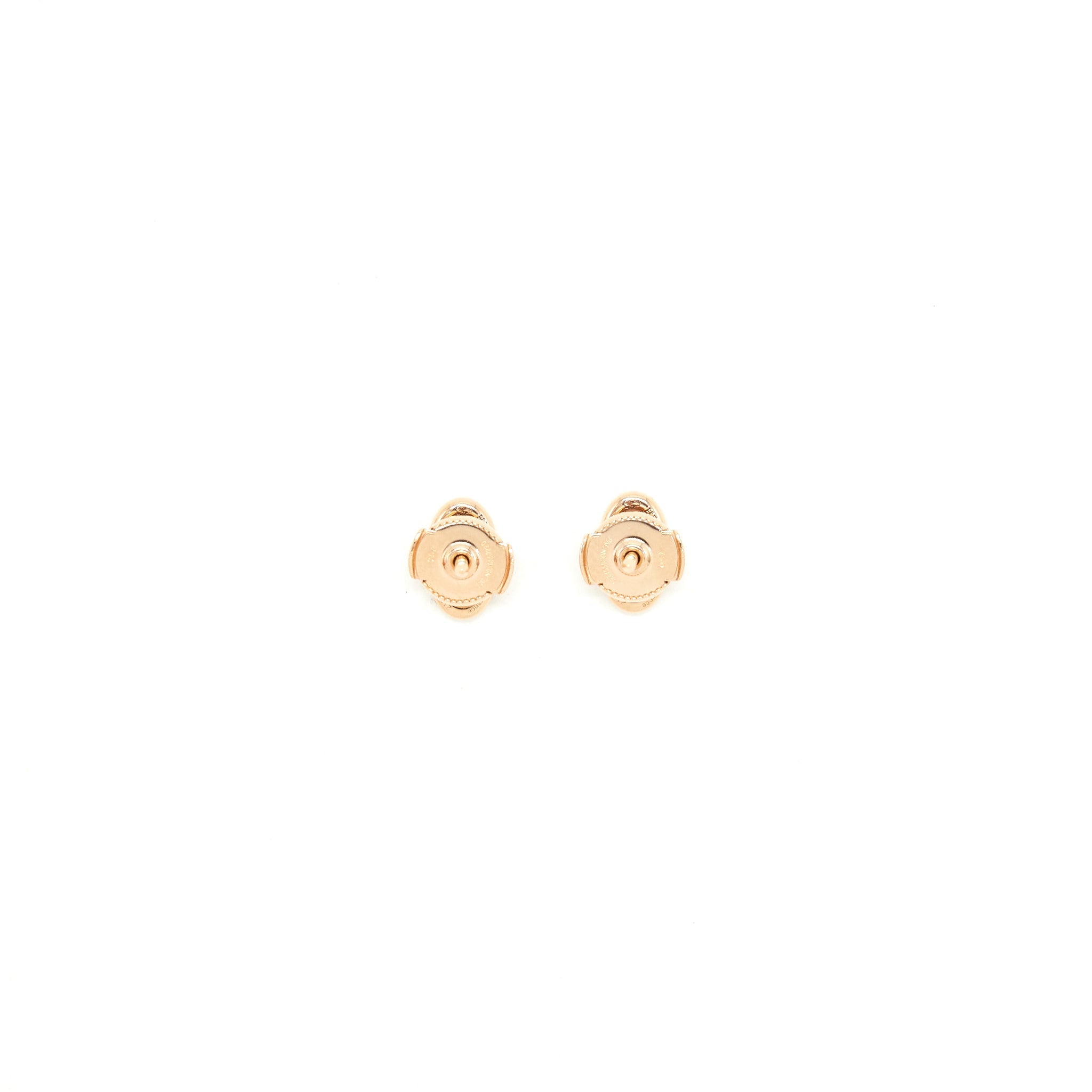 HERMES CHAINE D'ANCRE EARINGS ROSE GOLD