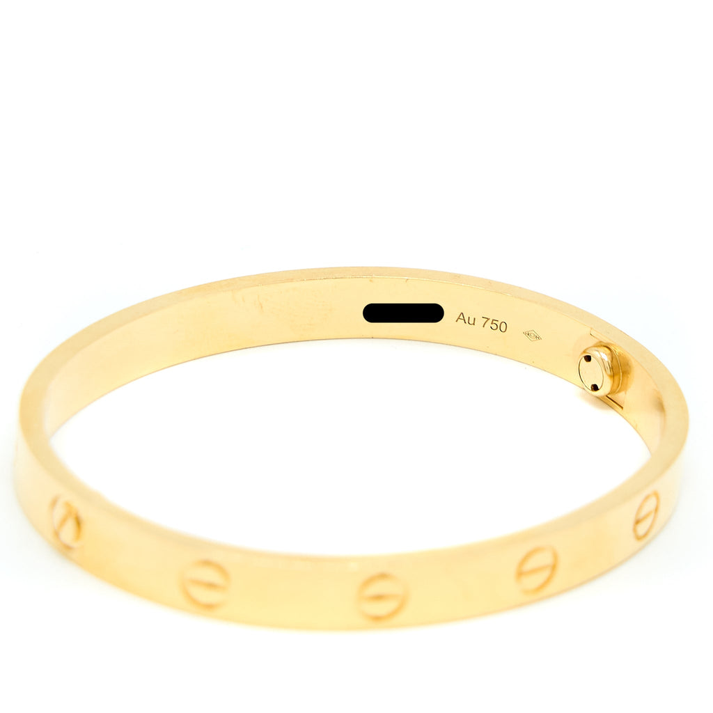 CARTIER LOVE BRACELET YELLOW GOLD