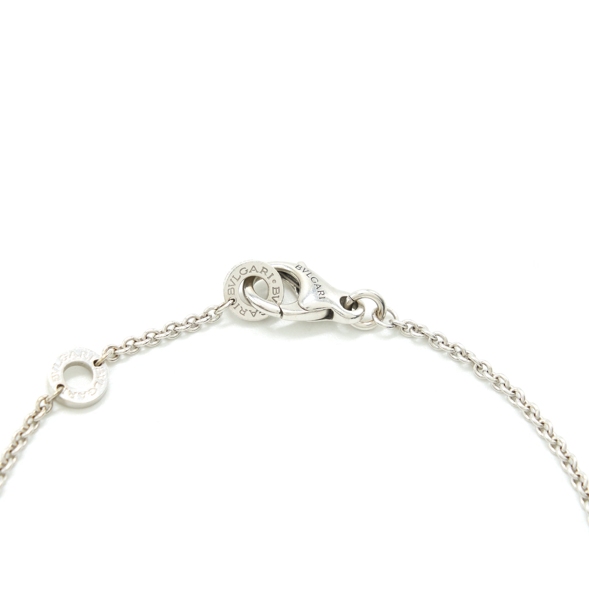 BVLGARI B.ZERO1 BRACELET 18K WHITE GOLD WITH DIAMONDS