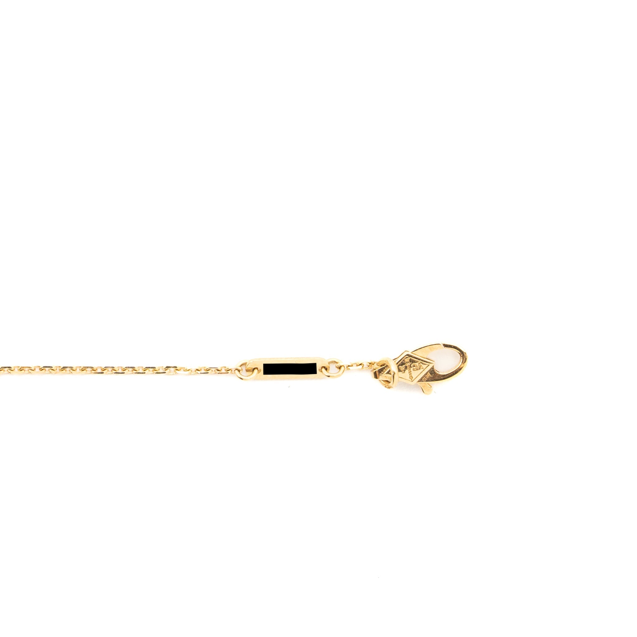 VAN CLEEF & ARPELS SWEET ALHAMBRA BRACELET MOTHER OF PEARL YELLOW GOLD