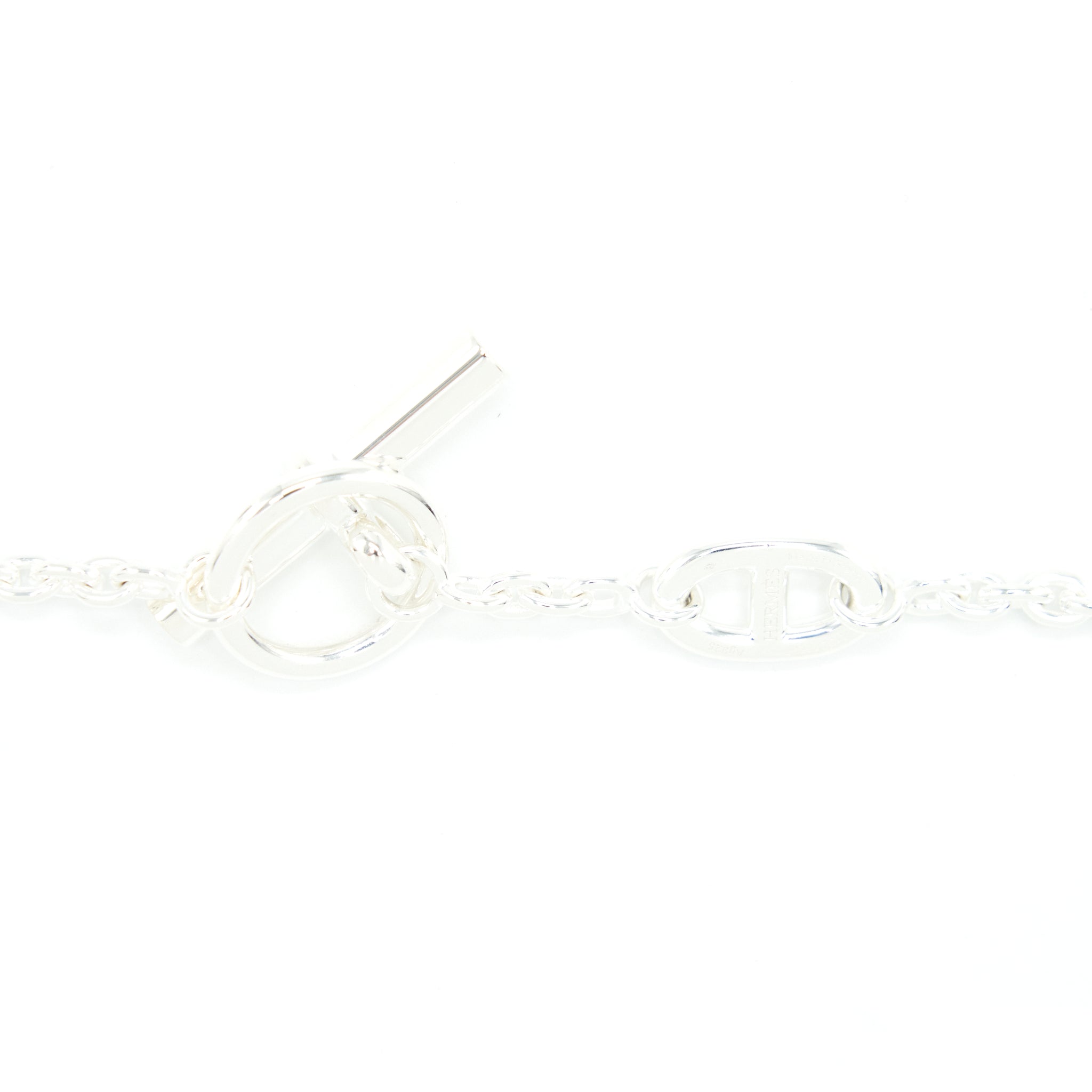 HERMES 120CM FARANDOLE LONG NECKLACE 925 SILVER