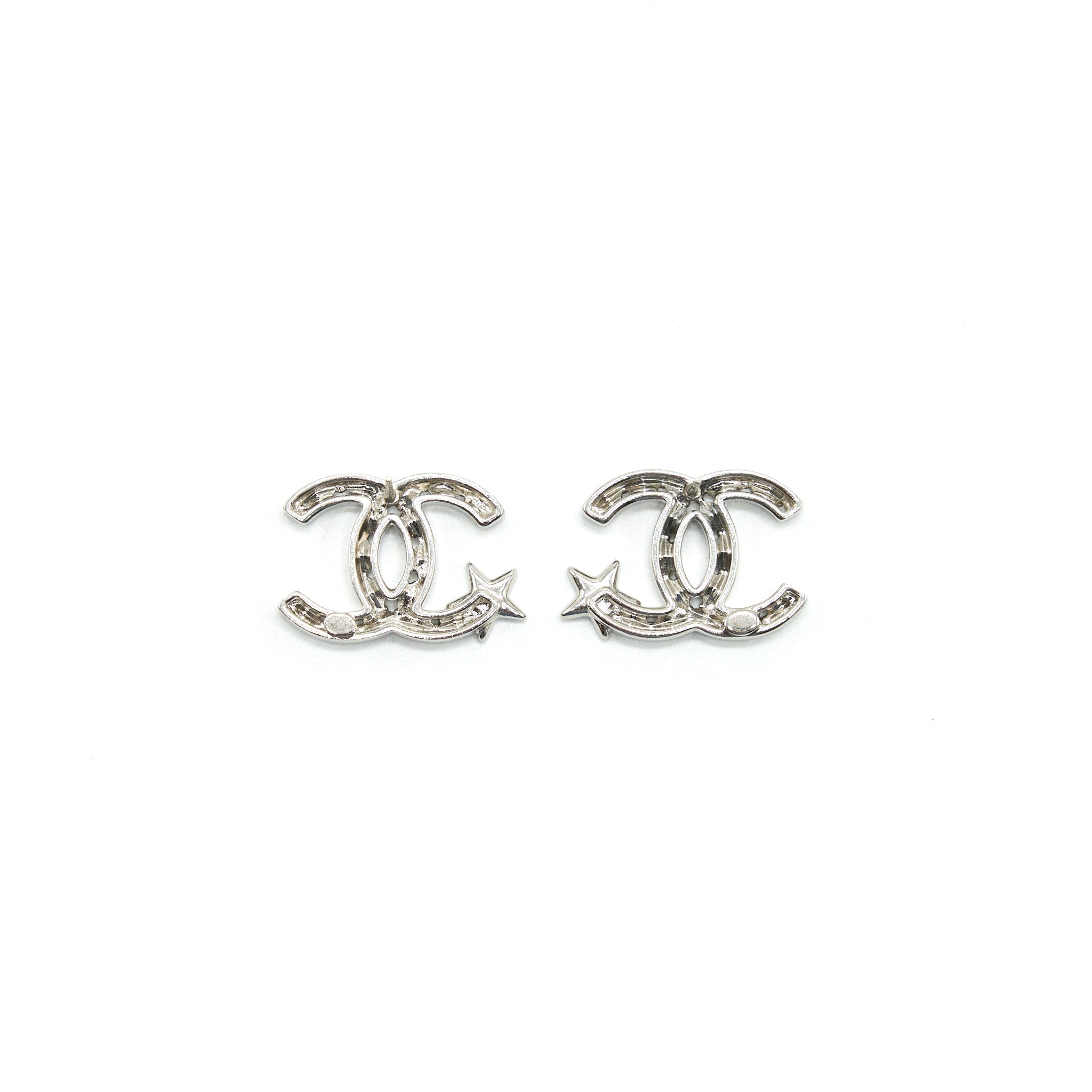 CHANEL CC AND STAR EARRINGS