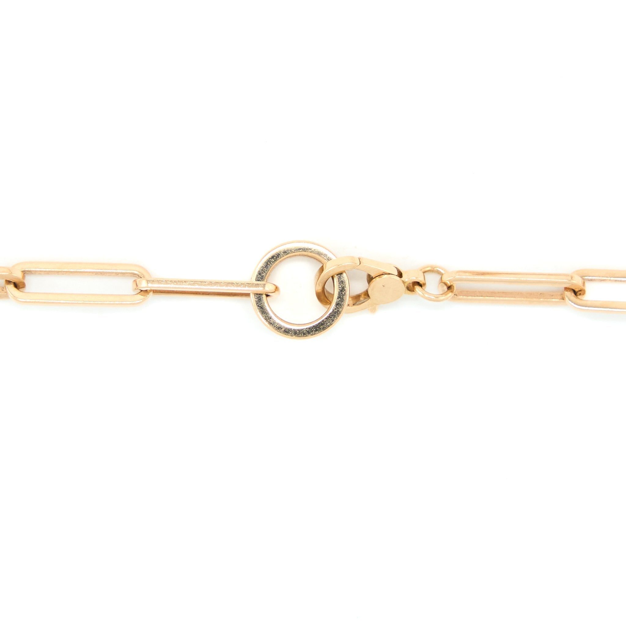 HERMES KELLY CHAINE CHOCKER SMALL MODEL ROSE GOLD DIAMONDS