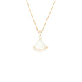 BVLGARI DIVA’S DREAM NECKLACE ROSE GOLD/MOTHER OF PEARL WITH DIAMONDS