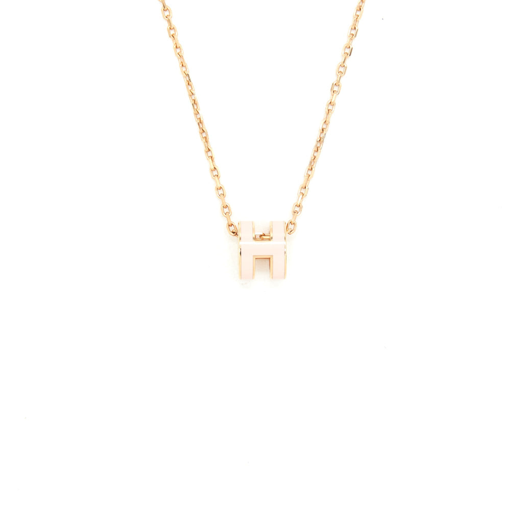 HERMES MINI POP H ROSE DRAGEE RGHW