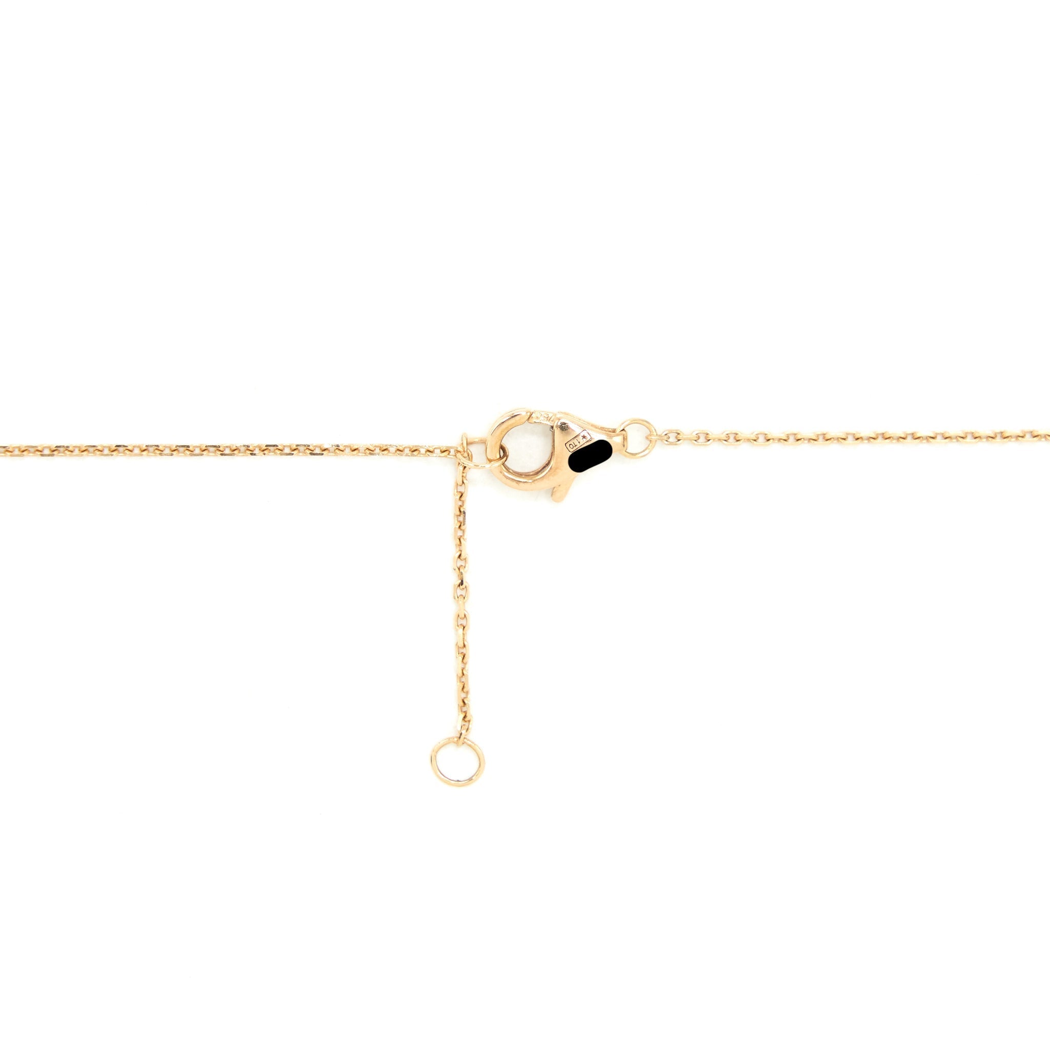 CARTIER TRINITY NECKLACE WHITE GOLD/YELLOW GOLD/ROSE GOLD WITH DIMOND