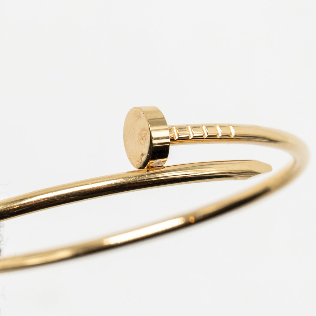 CARTIER JUSTE UN CLOU BRACELET YELLOW GOLD