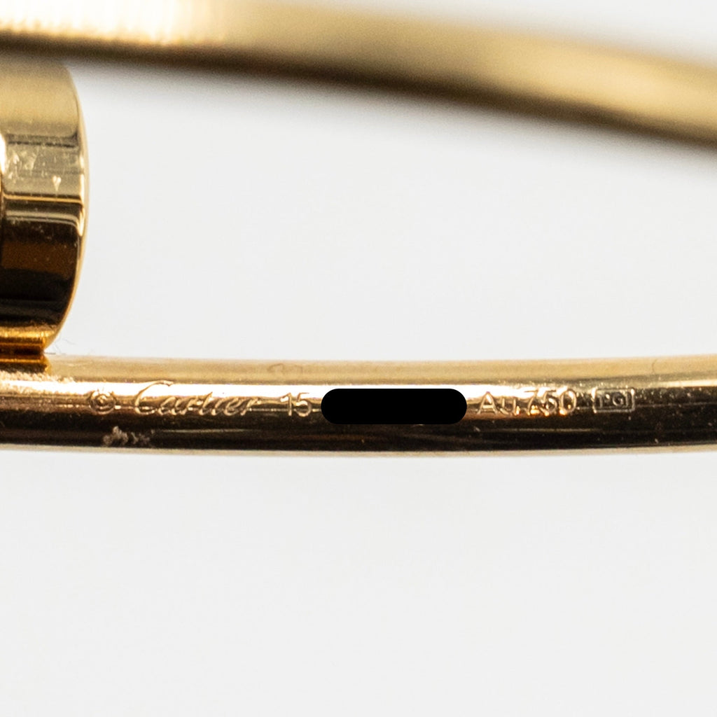 CARTIER JUSTE UN CLOU BRACELET YELLOW GOLD