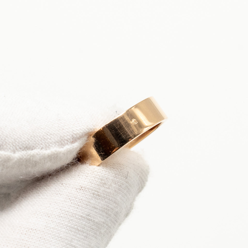 HERMES COLLIER DE CHIEN RING ROSE GOLD