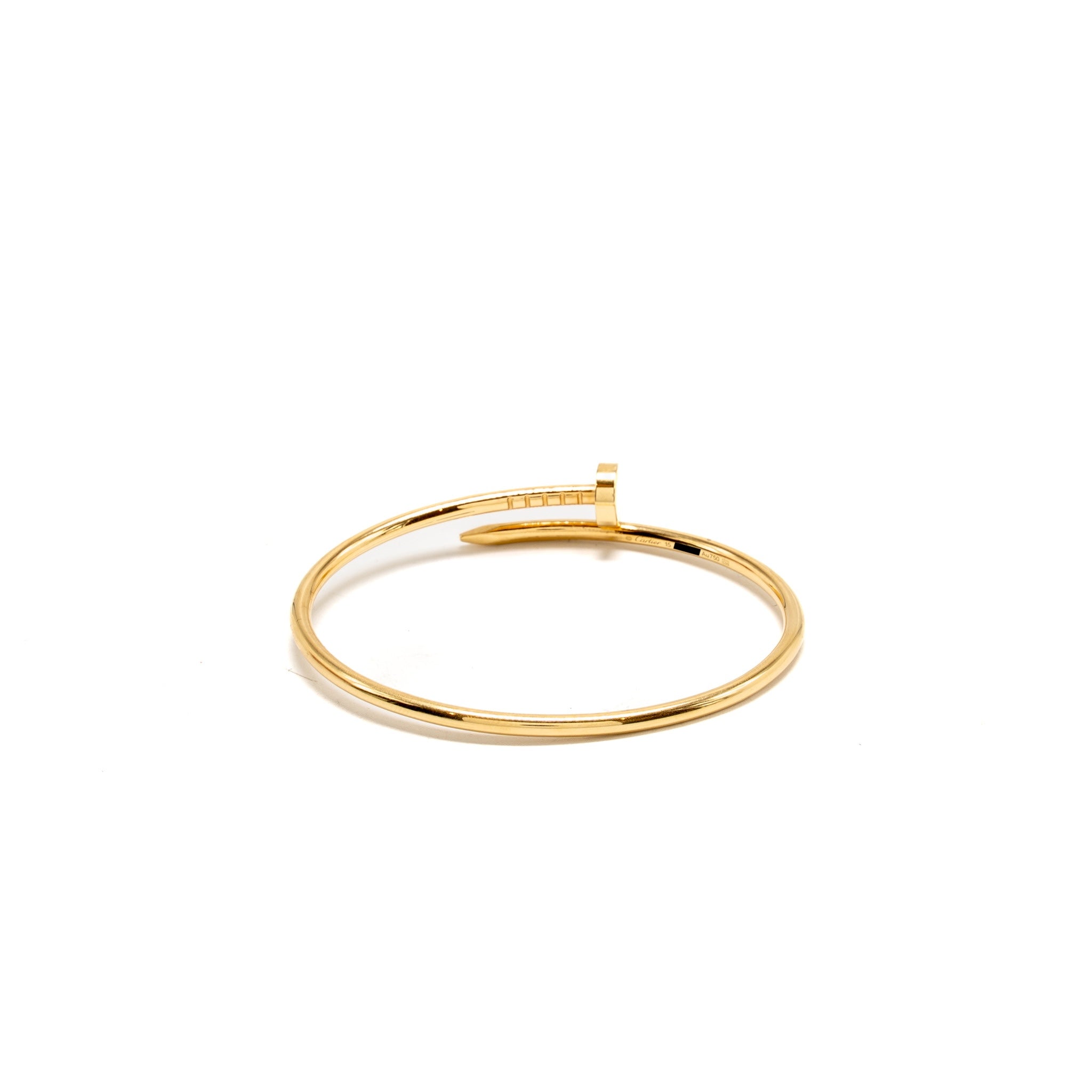 CARTIER JUSTE UN CLOU BRACELET YELLOW GOLD