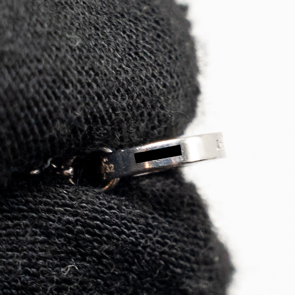 BVLGARI MINI B.ZERO1 NECKLACE WHITE GOLD DIAMONDS