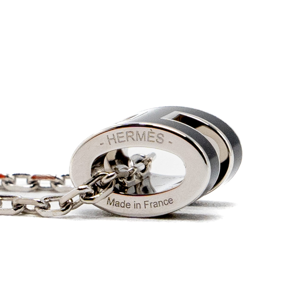 HERMES MINI POP H PENDANT BLACK SHW