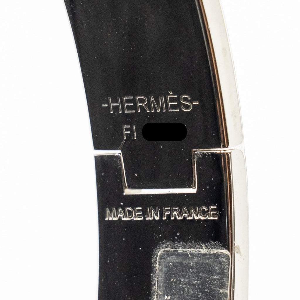 HERMES CLIC H BRACELET ZEBRES DE TANZANIE BEIGE/BLUE SHW
