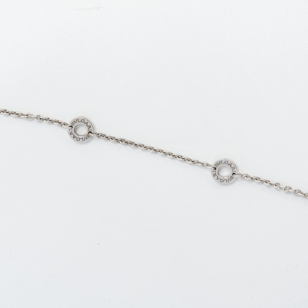 BVLGARI SAVE THE CHILDREN B ZERO NECKLACE BLACK CERAMIC / SILVER