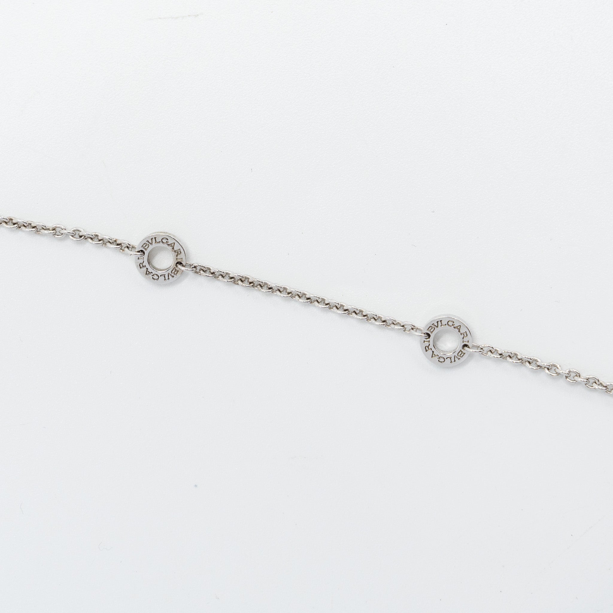 BVLGARI SAVE THE CHILDREN B ZERO NECKLACE BLACK CERAMIC / SILVER