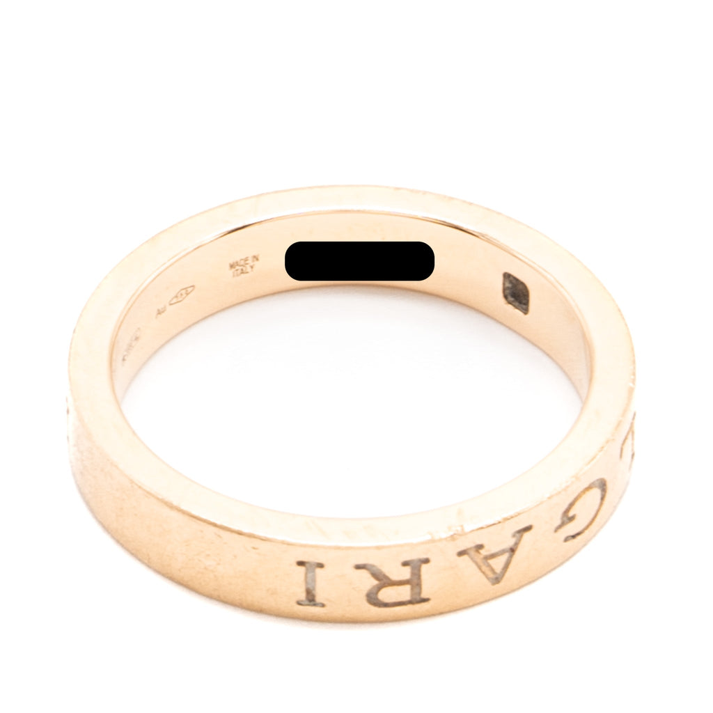 BVLGARI BVLGARI RING ROSE GOLD WITH DIAMOND