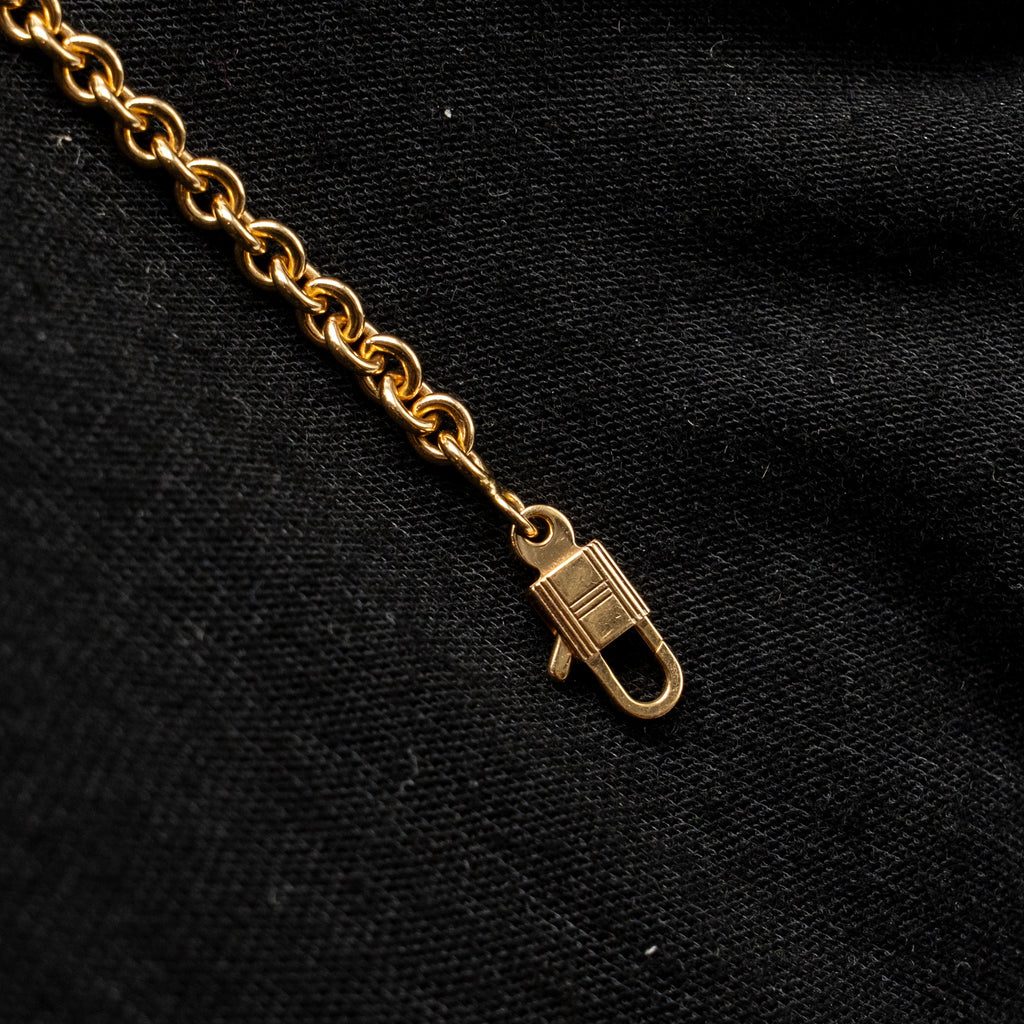 HERMES AMULETTES CONSTANCE BRACELET ROSE GOLD WITH DIAMONDS